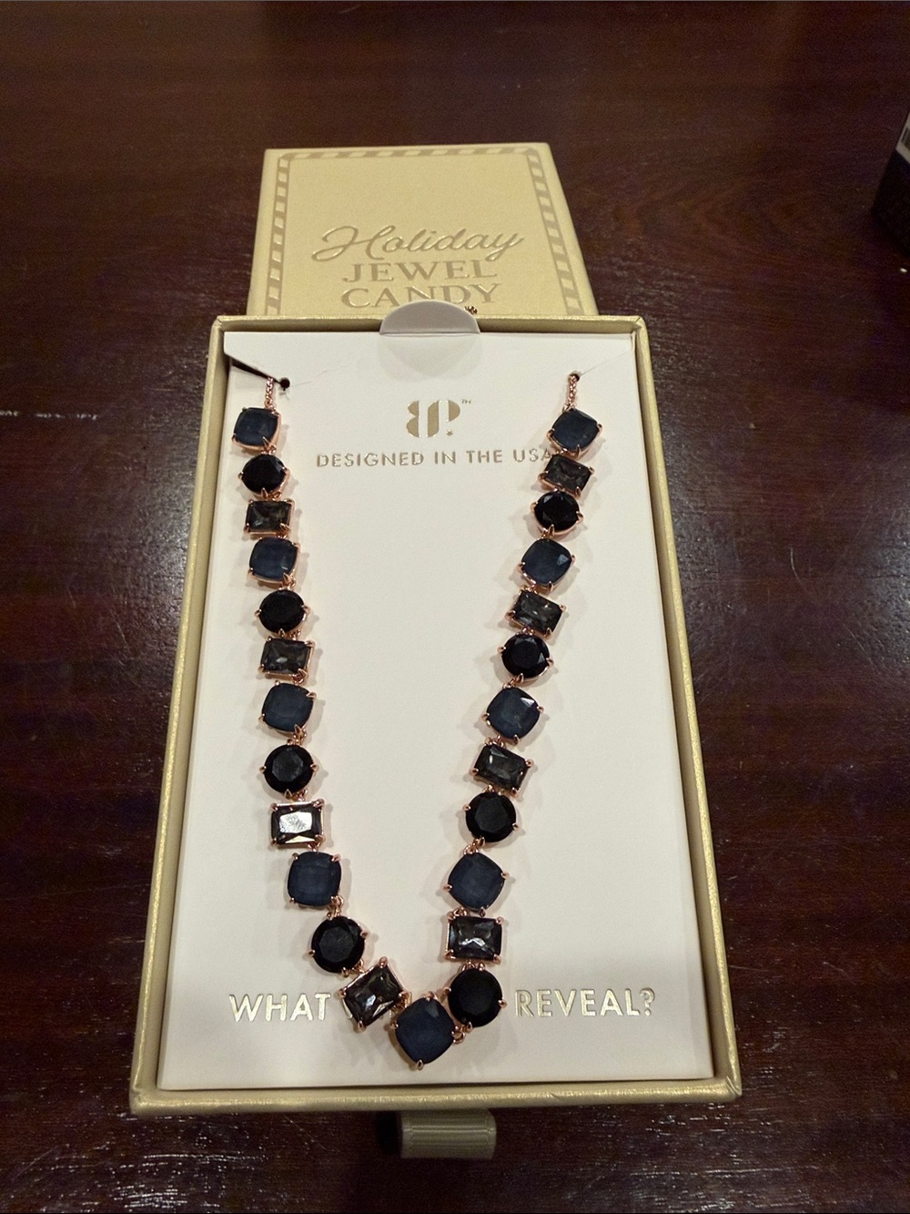 Jewel Candy: Luxe Licorice on Rose Gold